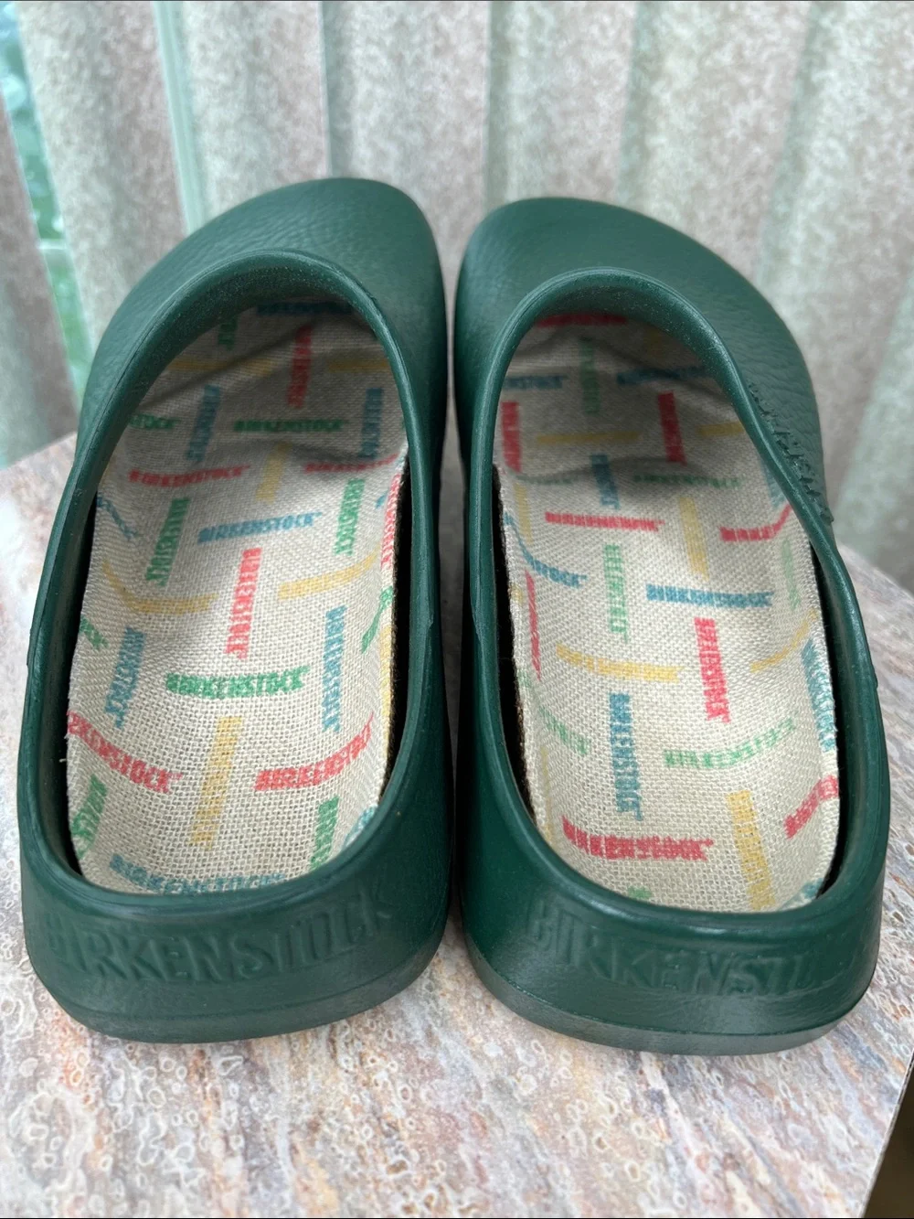 Birkenstock Kids NWOB Dark Green Slip-On Clogs S-5